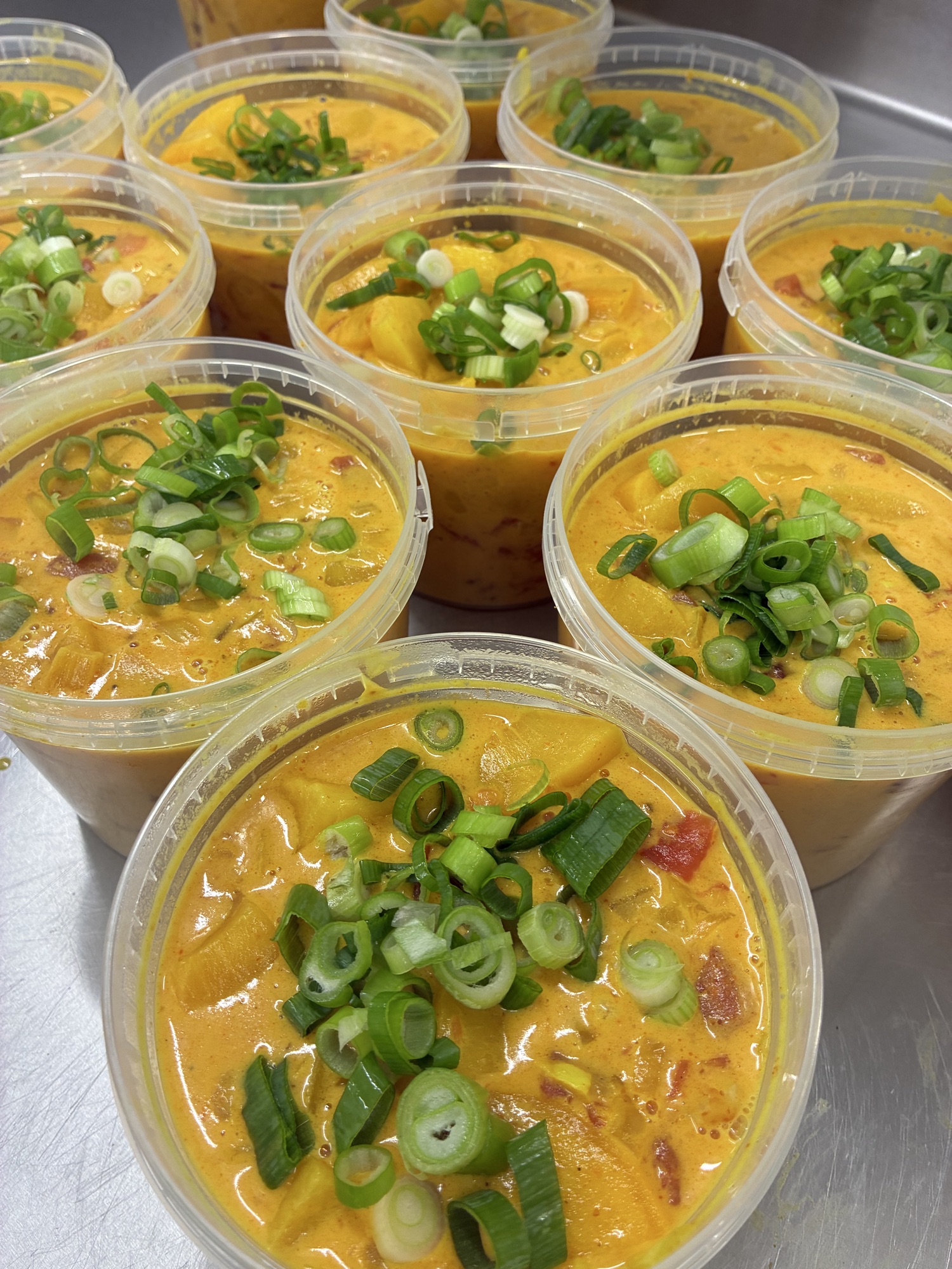 Kylling/karry suppe